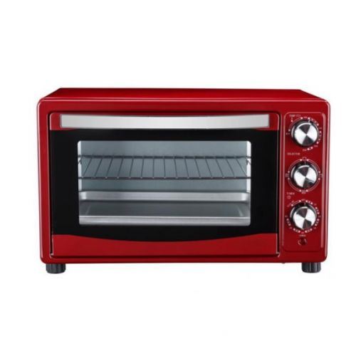 Four à convection COMELEC HO 2805 C 28 L 1500W Rouge