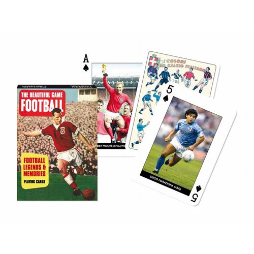 Jeu de 55 cartes FOOTBALL PIATNIK Multicolore
