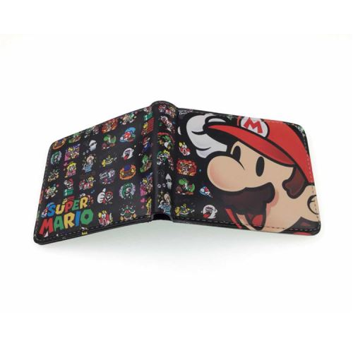 Portefeuille en PU cuir - cadeaux personnalisés - Super Mario #257