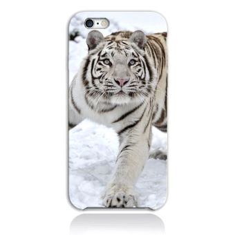 Coque Iphone 6 Tigre Blanc Neige Animaux Etui Pour Telephone Mobile Achat Prix Fnac