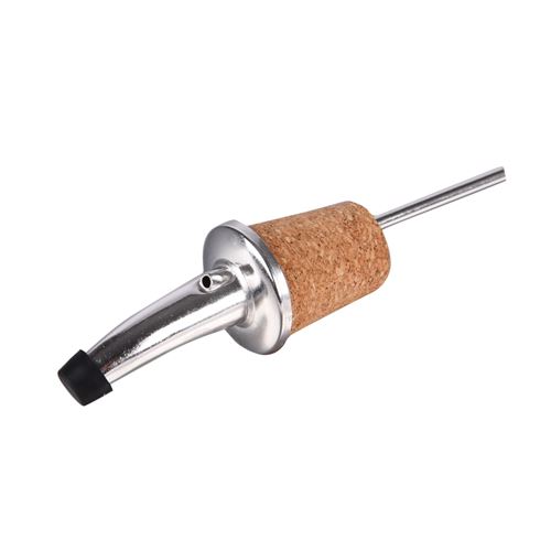 Bouchon verseur métallique + capuchon noir - L'ideal - - Métal
