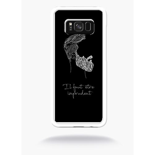 Coque Il Faut Tre Imprudent Compatible Samsung S8+ Bord Transparent