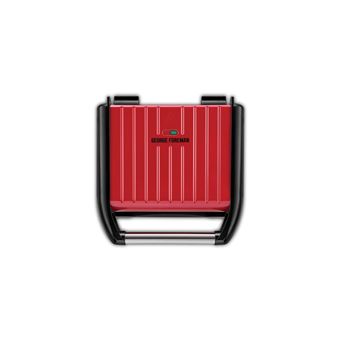 George Foreman 25040-56 Family Fitness - Grill - elektrisch - 476 sq. cm - rood - 1