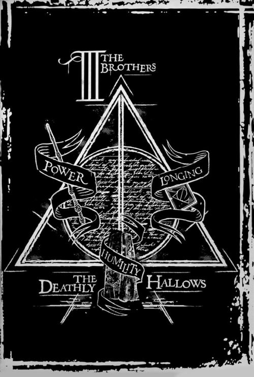 Maxi Poster 61 x 91,5 cm Harry Potter Deathly Hallows Graphique