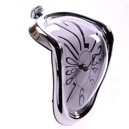 Horloge style fondue