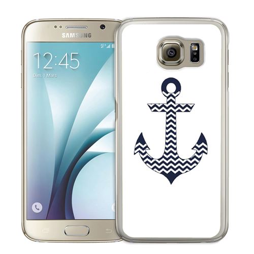 Coque pour Samsung Galaxy S7 Edge ancre marine 2
