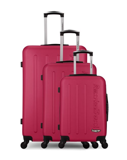 Set de 2 valises SINEQUANONE | HEMERA-I Rose Doré en ABS