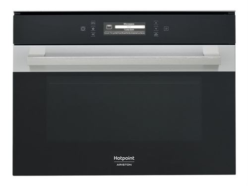 Hotpoint MP 996 IX a micro-ondes combiné encastrable 40L 1000 W Noir, Acier inoxydable – Four à micro-ondes