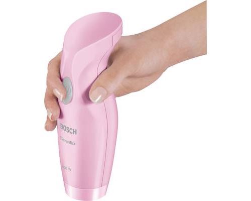 Bosch CleverMixx MSM2410K - Handblender - 400 W - gentle pink
