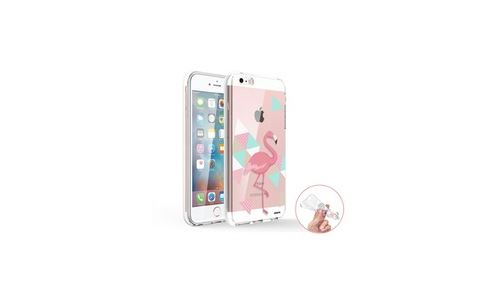 Coque Iphone Se / 5s / 5 360 Intégrale Transparente, Flamant Rose Graphique, Evetane®