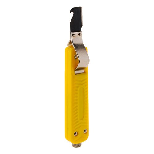 Zenitech Jaune Couteau À Dénuder, Dégainer Et Couper Les Câbles - 165 Mm - Image 4