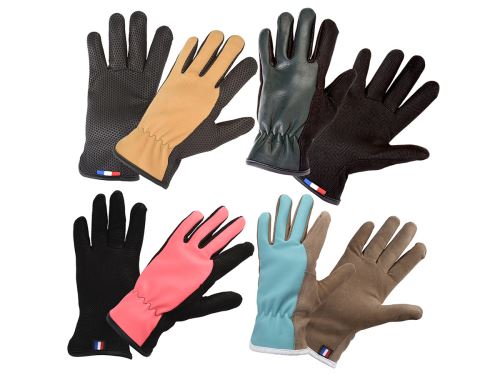 Gants de protection en cuir FRENCHIE Jardinage - Taille 7 - Rostaing