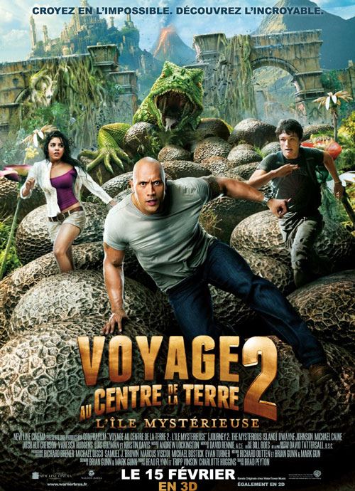 Voyage Au Centre de La Terre 2 AFFICHE CINEMA ORIGINALE