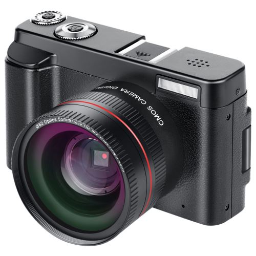 P11 Appareil photo numérique + Téléobjectif Caméscope Full HD WiFi Rotation écran flip