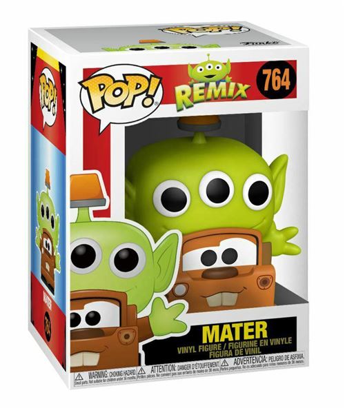 Figurine Funko Pop Remix Pixar Mater Figurine de collection
