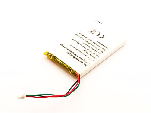 Batterie compatible Garmin Nüvi 285, Li-Polymer, 3,7V, 1250mAh, 4,6Wh