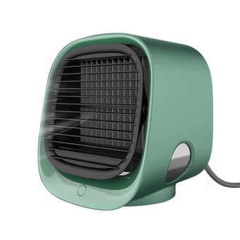 Ventilateur de Table mini portable Refroidisseur D'air 3 vitesses pour Maison vert - 1