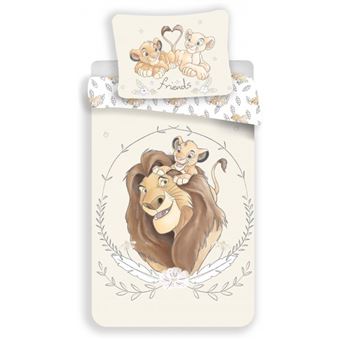 Disney - Parure de Lit Enfant Le Roi Lion - Housse de Couette Coton - Achat  & prix