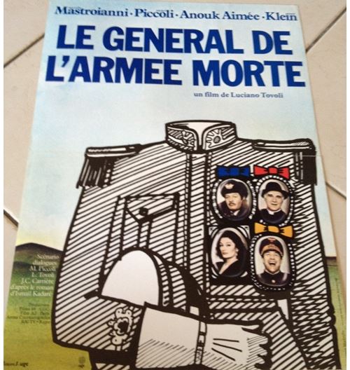Le Général De L'Armée Morte AFFICHE CINEMA ORIGINALE