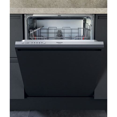 Hotpoint Ariston ELTB 4B019 EU - Lave-vaisselle - intégrable - Niche - largeur : 60 cm - profondeur : 56 cm - hauteur : 82 cm - gris