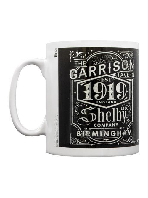 Peaky Blinders Tasse Label blanc