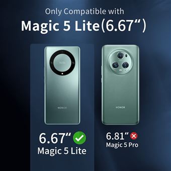 Coque pour Huawei P40 Lite avec Film de Protection écran HD Mince Étui