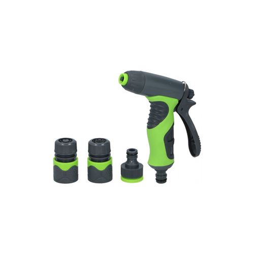 Kit pistolet d'arrosage et 3 raccords 1/2"" KINZO - Image 3