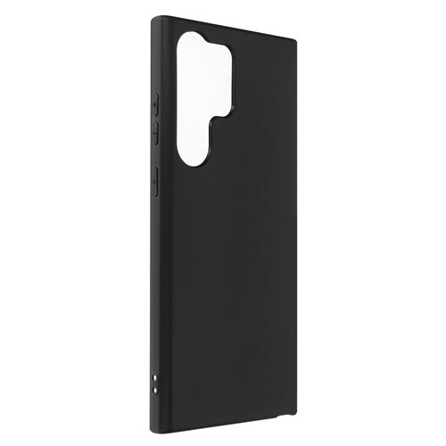 Coque pour Samsung Galaxy S23 Ultra Résistante Silicone Gel Flexible Fine Légère Avizar Noir
