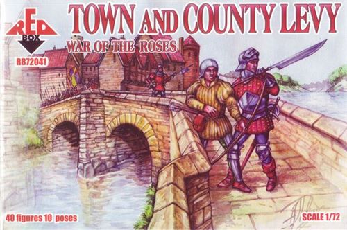 Town & Country Levy, War Of The Roses 2 - 1:72e - Red Box