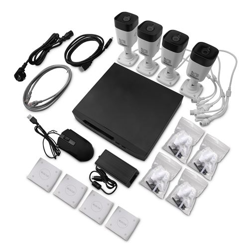 Qian Kit De Surveillance Ip Avec Nvr - Image 3