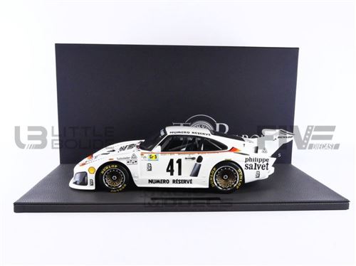 Voiture Miniature de Collection TOP MARQUES COLLECTIBLES 1-12 - PORSCHE 935 K3 - Winner Le Mans 1979 - White - TMR12-17E