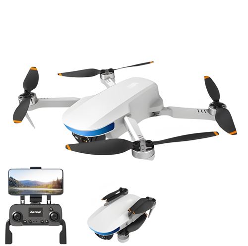 Drone SZSMART S6S Blanc GPS 5G WIFI FPVRC 4K Portée 25 min