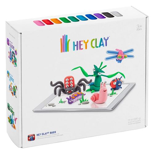 Kit créatif pâte à modeler Hey Clay Insectes 18en1 +3 ans