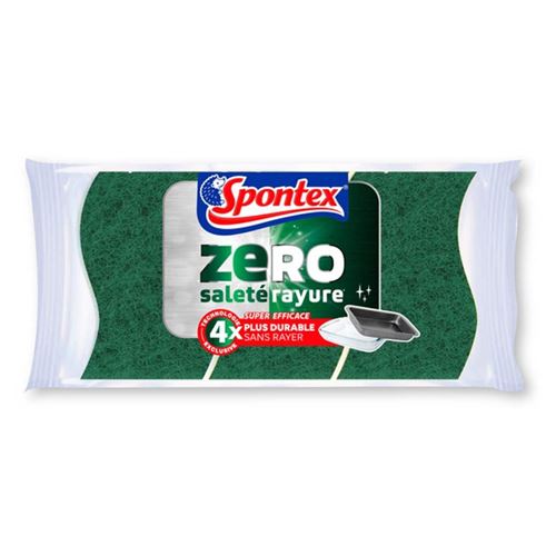 Spontex - 3 Eponges Zero Surfaces Encrassées - Image 3