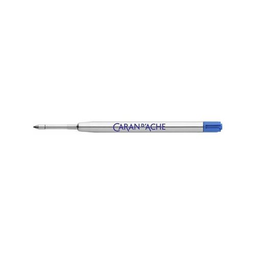 CARAN D'ACHE Recharge pour stylo roller, bleu
