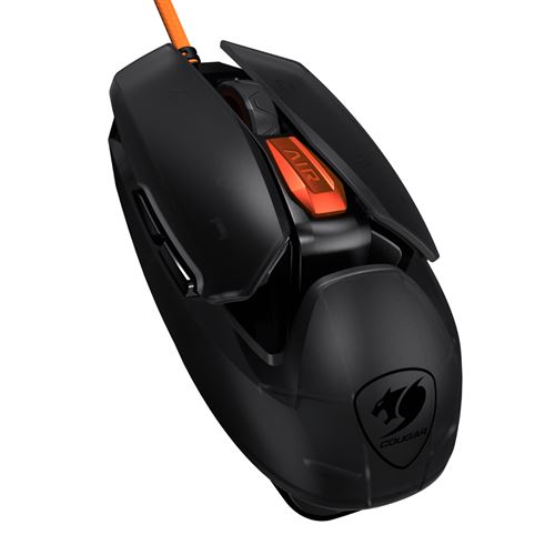 Cougar Airblader Tournament - Souris - Droitiers Et Gauchers - Optique - 6 Boutons - Filaire - Usb - Noir