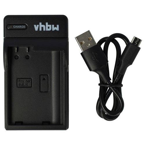 vhbw Chargeur remplacement pour Nikon MH-25, MH-25a pour caméra caméscope action-cam + témoin de charge 8,4 V