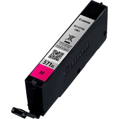 CANON Cartouche d'encre CLI-571M XL grande capacit&eacute; Magenta (CLI571XL)