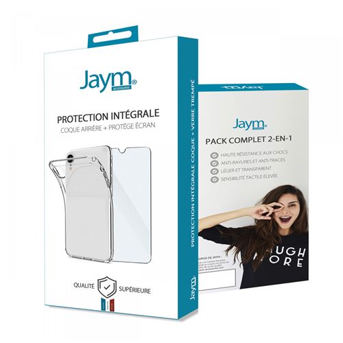 JAYM - Coque de protection pour téléphone portable - polyuréthanne thermoplastique (TPU) - transparent - pour Samsung Galaxy A13