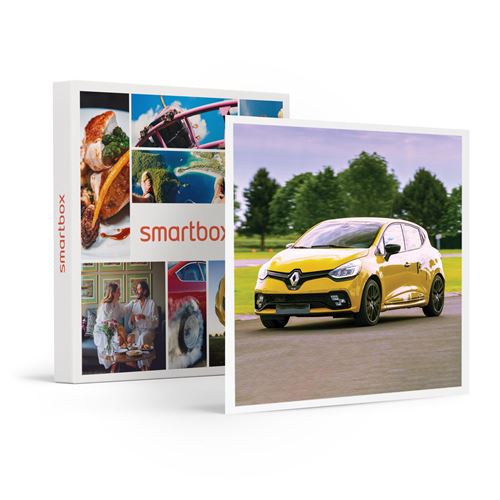 SMARTBOX - Coffret Cadeau Stage de pilotage pour 1 enfant : 5 tours de circuit au volant d'une Clio RS-Sport & Aventure