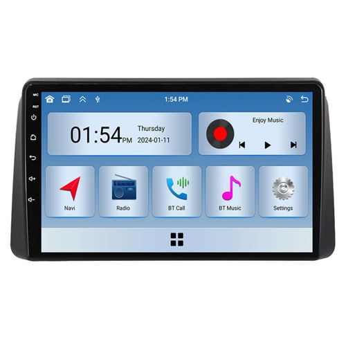 Autoradio RoverOne® Bluetooth CarPlay 2 Din 6Go RAM 128Go ROM pour Chrysler Grand Voyager 5 2011-2015