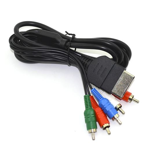 Component Audio Vidéo Câble Pour Xbox Première Génération - Améliorez Votre Expérience De Jeu Avec Une Qualité D'Image Hd Exceptionnelle - Straße Game ®