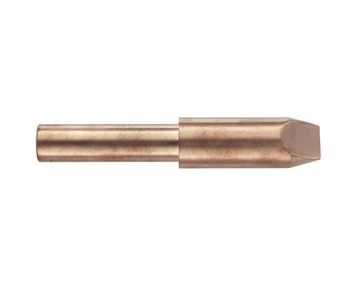 Panne de fer &agrave; souder forme de burin Taille de la panne 25.5 mm Contenu