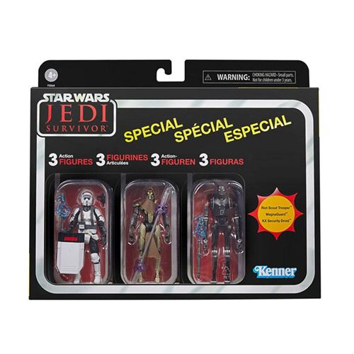 Acheter Figurine - Star Wars Vintage - Gaming Greats Jedi Survivor 3 Pk État correct - 42,60 € Figurine - Star Wars Vintage - Gaming Greats Jedi Survivor 3 Pk État correct - N/A reconditionné disponible sur Fnac