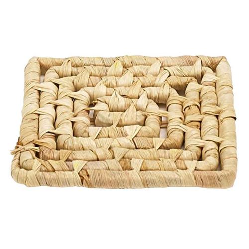 Non Communiqué Beige Dessous De Plat Carré "Tressé" 15Cm