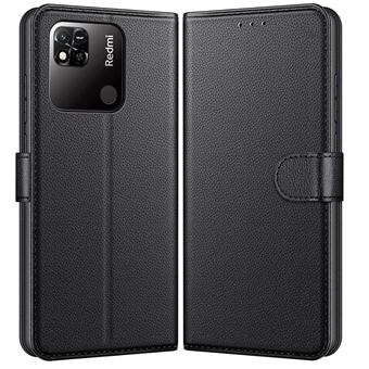 Coque Silicone Noir + Verre Trempé Pour Xiaomi Redmi 10A - Pack Accessoires Little Boutik Neuf