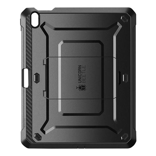 Coque pour iPad 10 2022 Multicouche Unicorn Beetle Pro Supcase Noir M&eacute;tallis&eacute;
