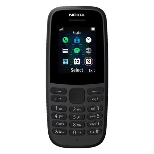Smartphone Nokia 105 noir 1.8 stockage 0.03125 Go