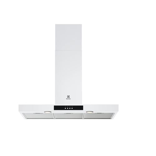 Hotte decorative ELECTROLUX LFT429W - L90cm - Blanche - 3 vitesses - 68dB