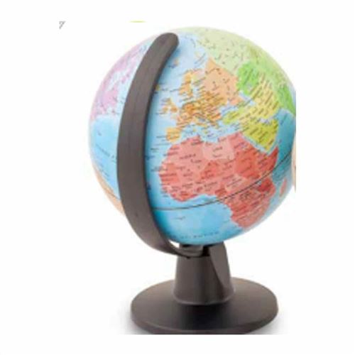 Mini globe terrestre interactif à assembler Ø 11 cm - 11